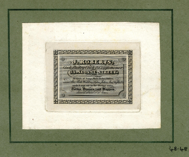 Ein gerahmtes Dokument mit der Aufschrift "J.R. Roberts, Inc." und numerischen Details, die einem Aktienzertifikat ähneln.