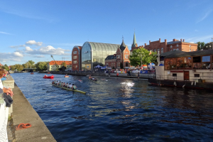 Von der Saale bis zum Rhein: 'Hallunken'-Rudern für die Städtepartnerschaft Halle-Karlsruhe