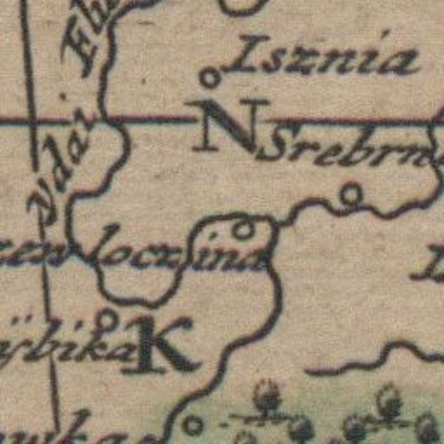 Alte Karte von Nürnberg, Deutschland, zeigt Straßen, Gebäude und Sehenswürdigkeiten mit beschreibendem Text.